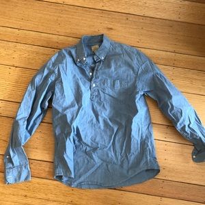J Crew Chambray popover
